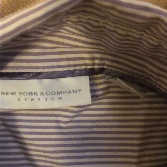New York and Company ladies button up shirt. - Picture 3 of 7